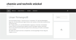 Desktop Screenshot of ct-stoeckel.de